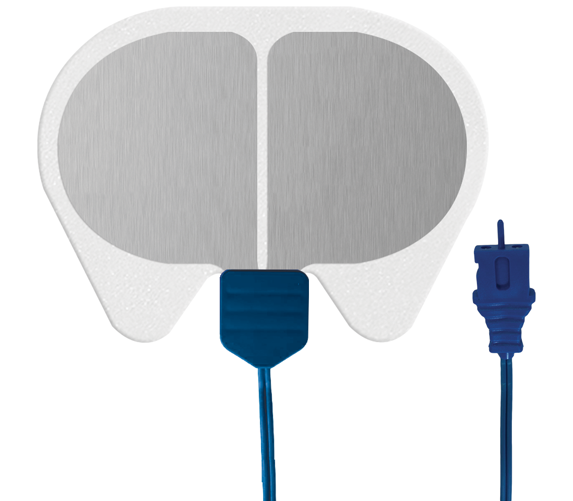 Split Diathermy Pad | Adult & Children | REM-Connector 1259H-SWARO-V1-8-96